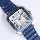 GF Factory Blue PVD Santos de Cartier Large Model Watch 9015 White Dial Rubber Strap (2)_th.jpg